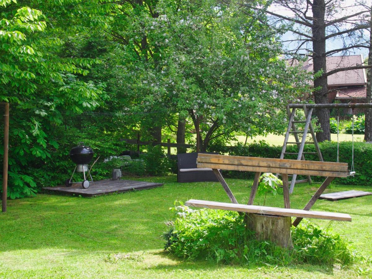 Apartment With A Shared Sauna In Bichlbach Bagian luar foto