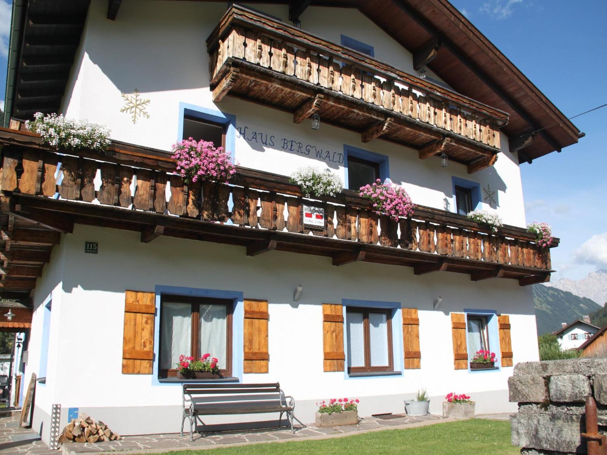 Apartment With A Shared Sauna In Bichlbach Bagian luar foto